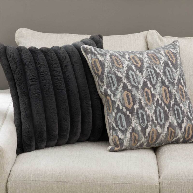 BEHOLD 3950 STONE COLOR SECTIONAL WITH OPTIONAL OTTOMAN