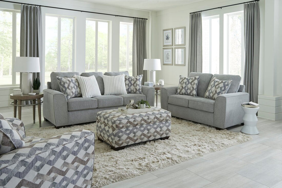 125 STEEL SOFA AND LOVESEAT SET