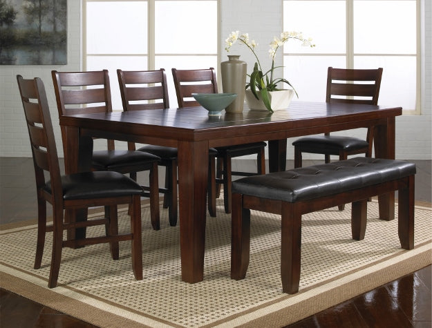 2152 - 6 PIECE BARDSTOWN DINING AVAILABLE IN BROWN,WHEAT CHARCOAL & GREY