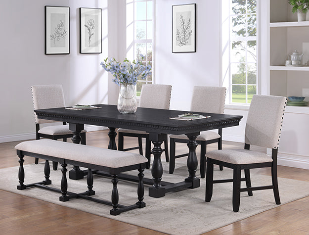 2270CL-6 PIECE REGENT DINING GROUP CHARCOAL