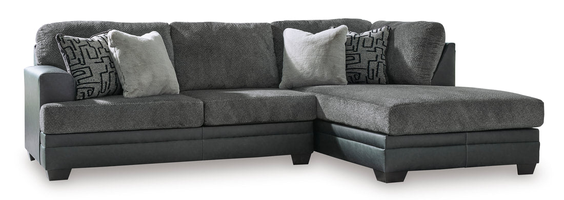ASHLEY 299-06 SECTIONAL IN GRAPHITE COLOR
