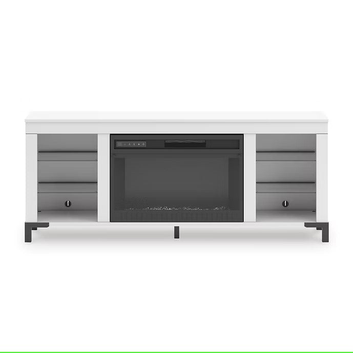 ASHLEY W2722-168 BROLLEVI TV STAND WITH FIREPLACE