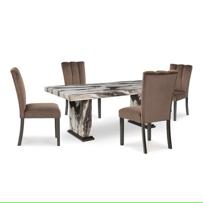 ASHLEY D581 JESHINA 7 PIECE DINING ROOM SET