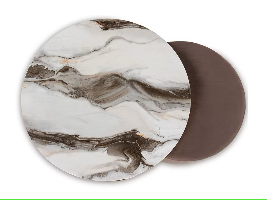 ASHLEY T671-22 JAZMORE COCKTAIL TABLE AND OTTOMAN