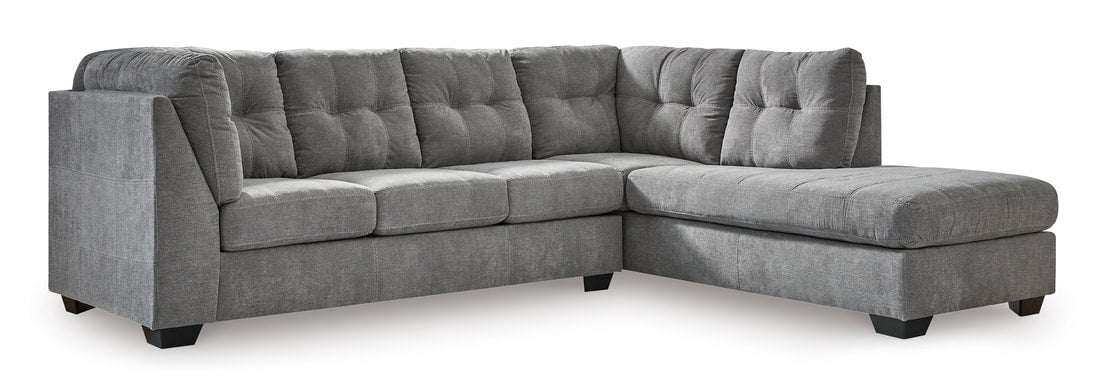 ASHLEY 553-05 GRAY SECTIONAL