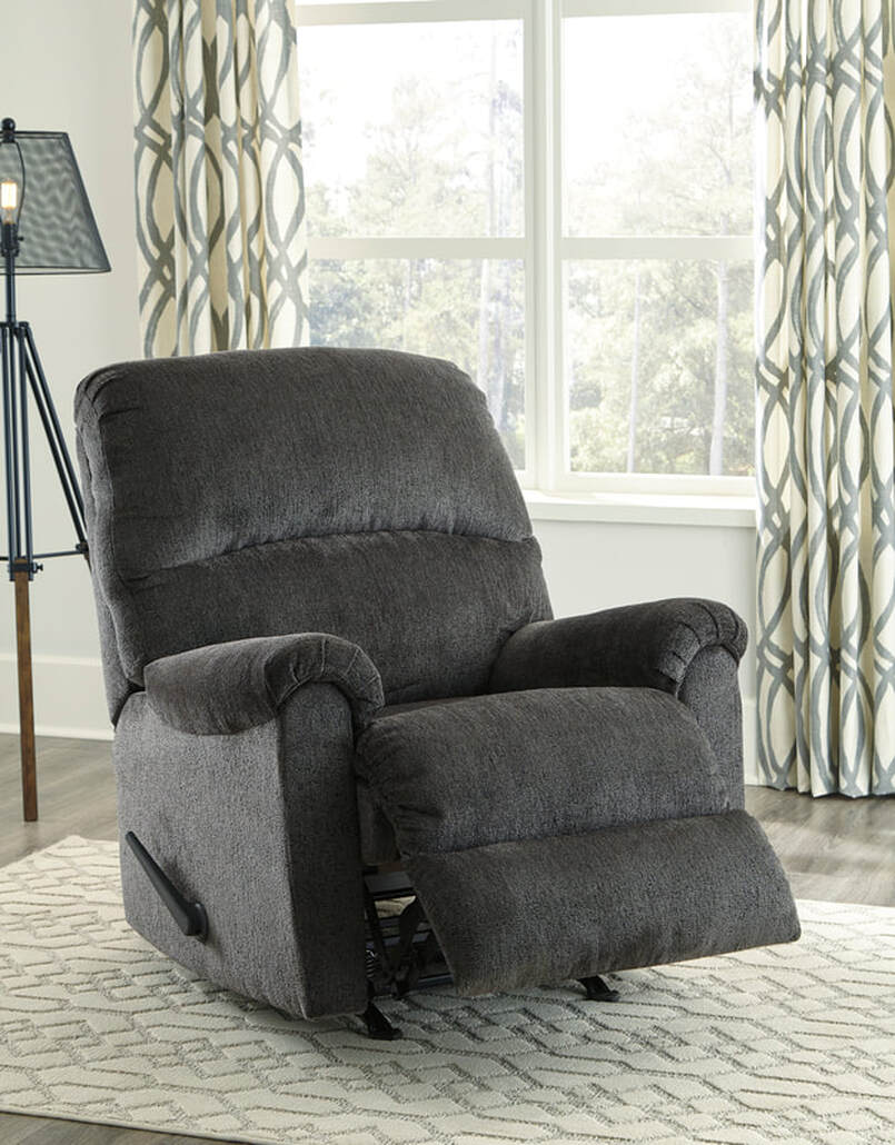 8070325 SMOKE COLOR ROCKER RECLINER