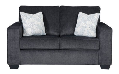 ASHLEY 872-13 SLATE SOFA AND LOVESEAT