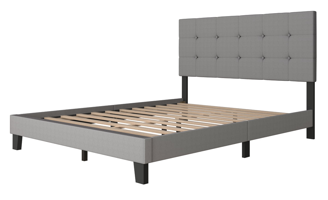 930 GRAY PLATFORM BED AVAILABLE IN TWIN, FULL, QUEEN AND KING SIZES