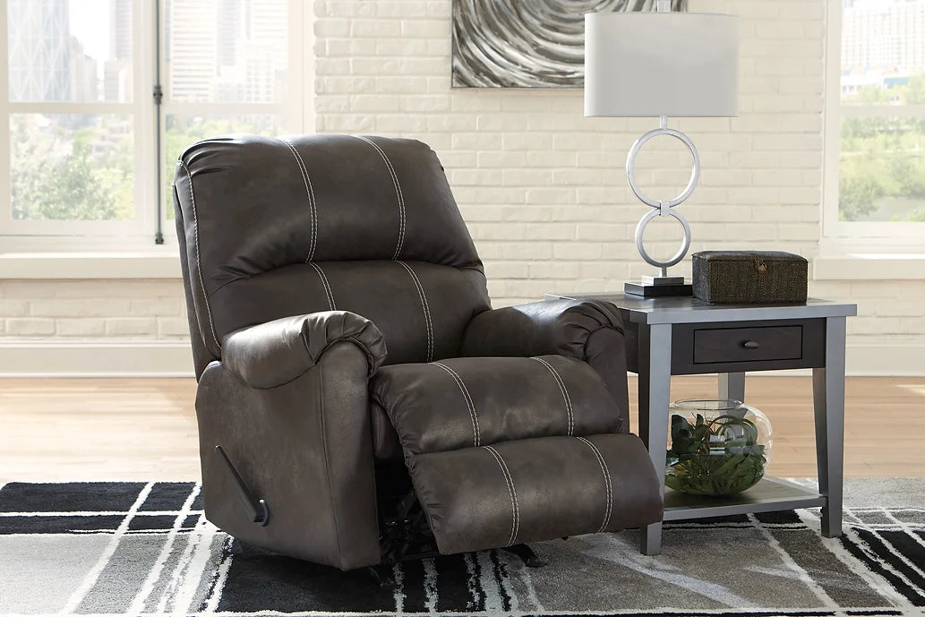ASHLEY 13104 KINCORD RECLINING SET AVAILABLE IN MIDNIGHT BLACK
