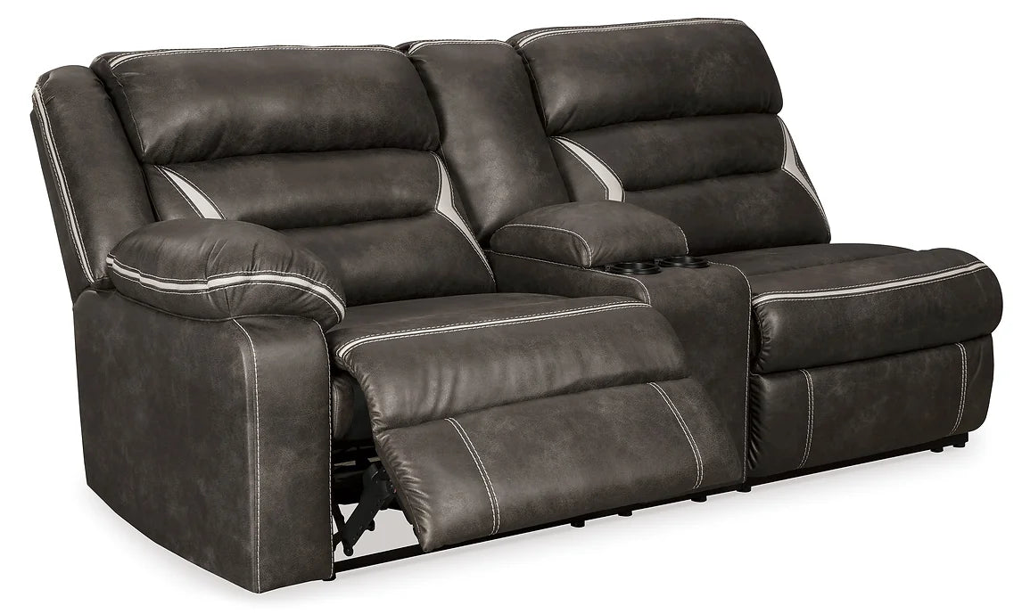ASHLEY 13104 KINCORD RECLINING SET AVAILABLE IN MIDNIGHT BLACK