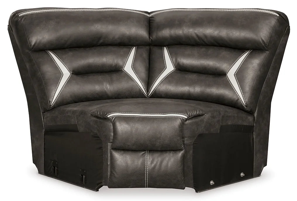 ASHLEY 13104 KINCORD RECLINING SET AVAILABLE IN MIDNIGHT BLACK