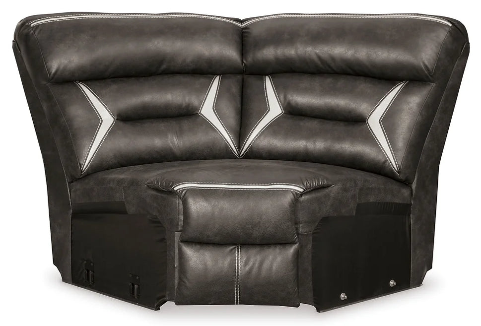 ASHLEY 13104 KINCORD RECLINING SET AVAILABLE IN MIDNIGHT BLACK