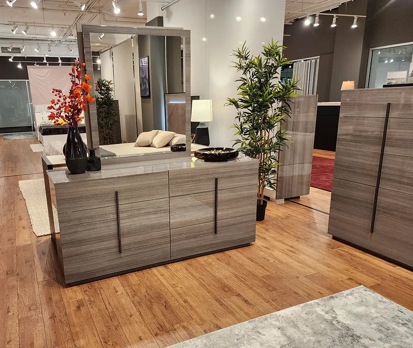 BLADE II COLLECTION BEDROOM SET AVAILABLE IN QUEEN AND KING SIZES AS 4 PC OR 5 PC SETS