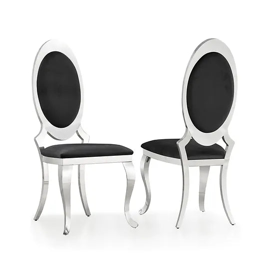 D832 OVAL DINING CHAIRS