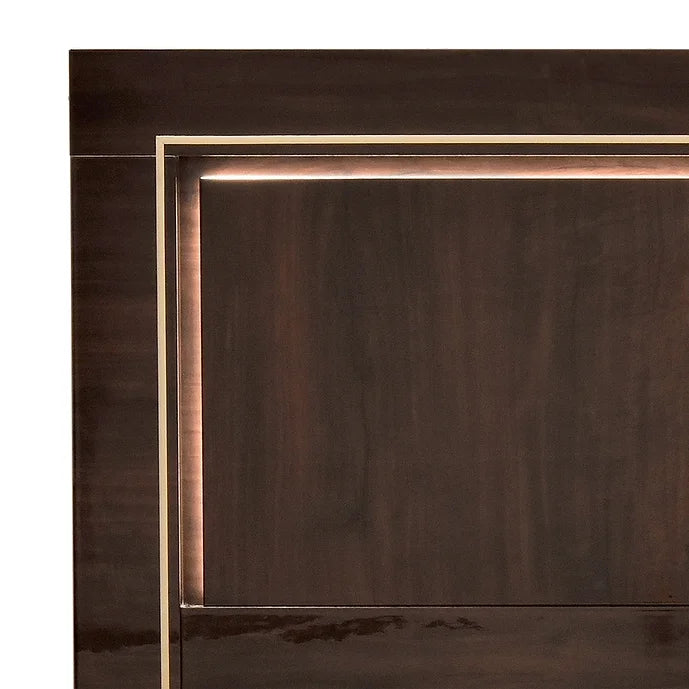 EVA COLLECTION "LED" 5 PIECE BEDROOM SET AVAILABLE IN QUEEN AND KING SIZES