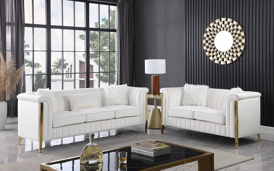 S8288 Fara 2 Piece Sofa and Loveseat