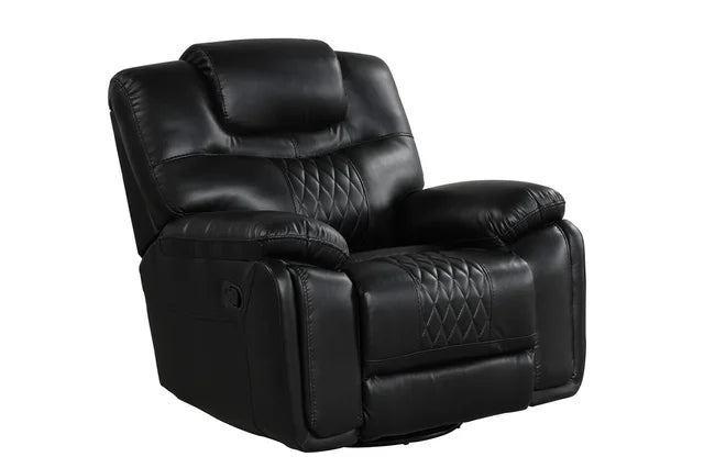 GALVESTON 3 PIECE RECLINING SET AVAILABLE IN BLUE BLACK AND BROWN