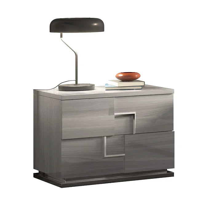 INFINITY (GREY) COLLECTION BEDROOM SET AVAILABLE IN QUEEN AND KING SIZES AS 4 PC OR 5 PC SETS