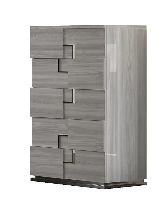 INFINITY (GREY) COLLECTION BEDROOM SET AVAILABLE IN QUEEN AND KING SIZES AS 4 PC OR 5 PC SETS