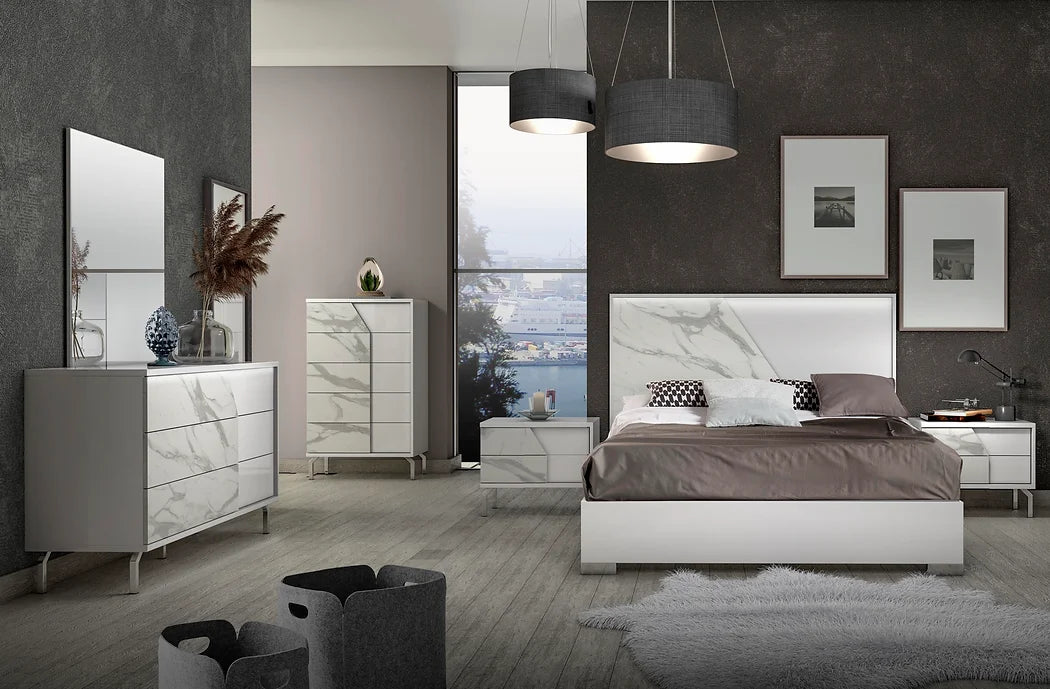 SOFIA COLLECTION BEDROOM SET AVAILABLE IN QUEEN AND KING SIZES AS 4 PC OR 5 PC SETS