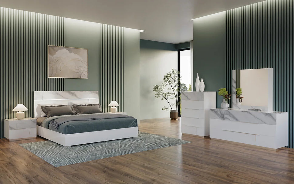 SUNSET III COLLECTION BEDROOM SET AVAILABLE IN QUEEN AND KING SIZES AS 4 PC OR 5 PC SETS