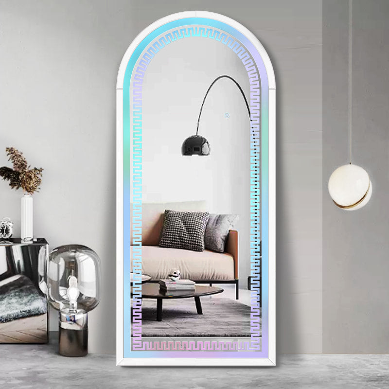 A4 - FLOOR MIRROR WITH LED LIGHTS AND BLUETOOTH SPEAKER