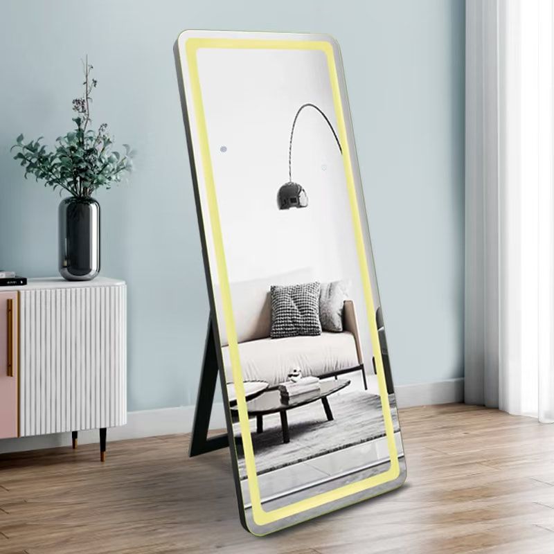 A9 - FLOOR MIRROR WITH LED LIGHTS AND BLUETOOTH SPEAKER