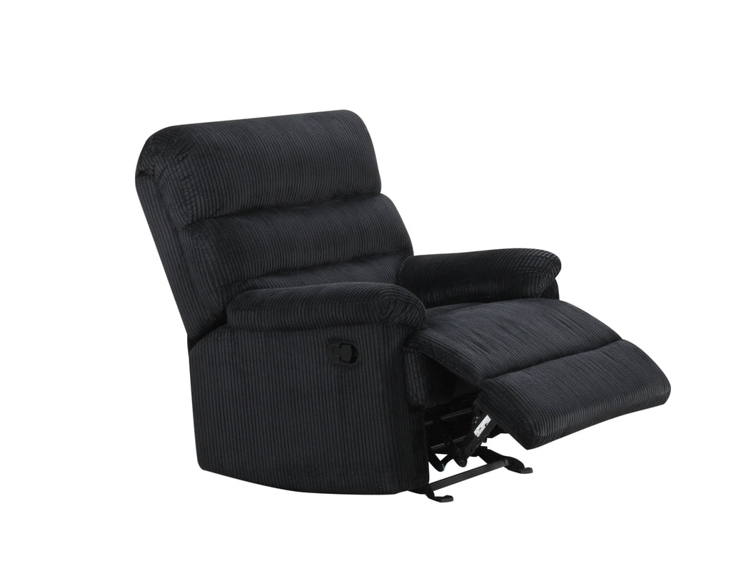 ALBERT BLACK 3PC RECLINING SET