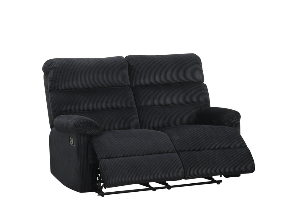 ALBERT BLACK 3PC RECLINING SET