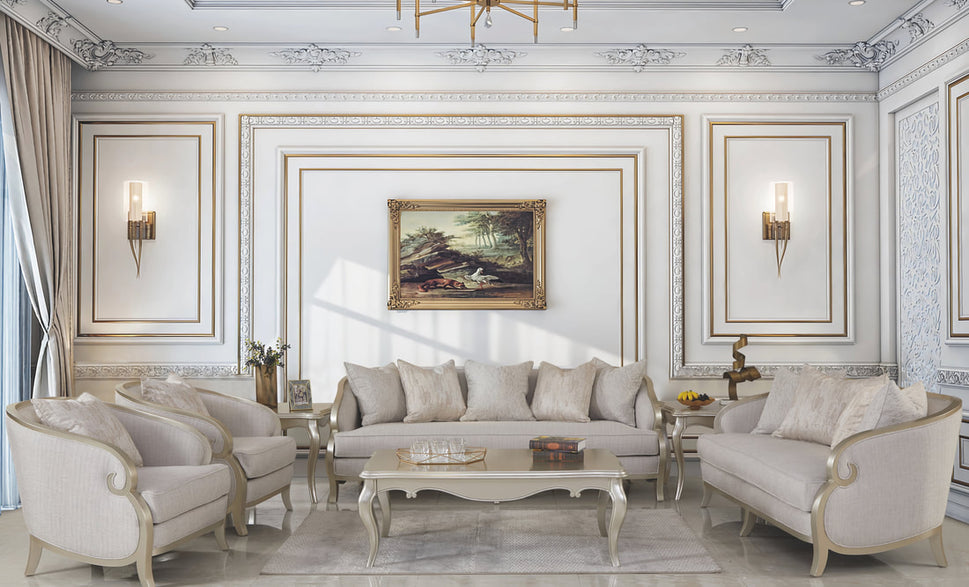 ALEXANDRA LIVING ROOM SET AVAILABLE AS 2 PIECE 3 PIECE OR 4 PIECE SET