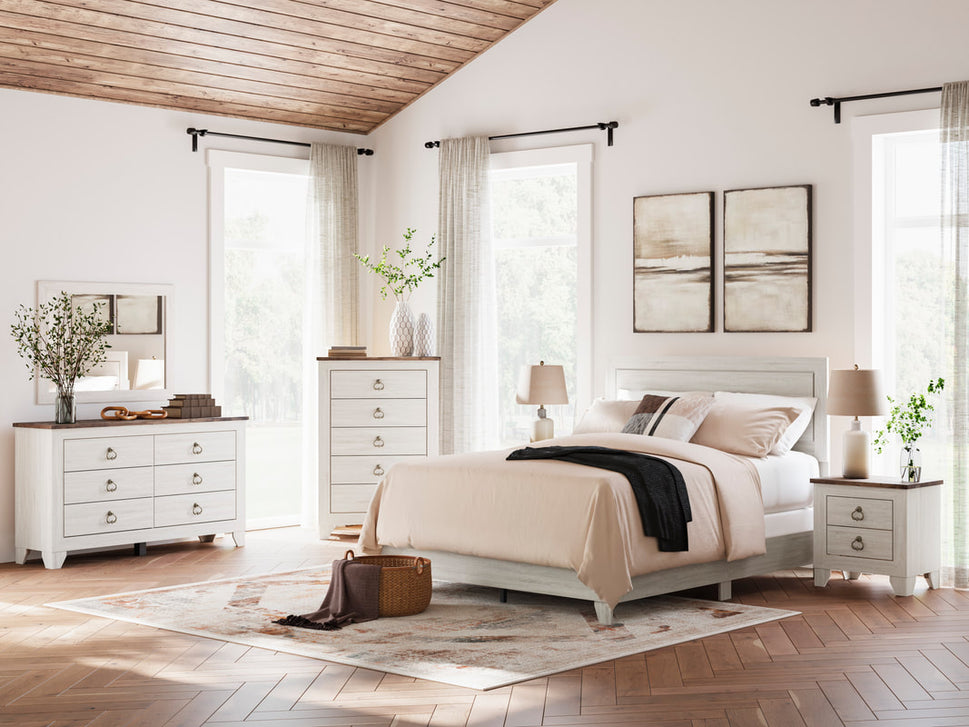 ASHLEY B4804 - 5 PC BEDROM SET AVAILABLE IN TWIN, FULL, QUEEN AND KING SIZES