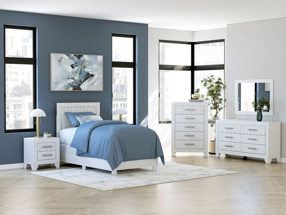 ASHLEY B4809 - 5 PC BEDROM SET AVAILABLE IN TWIN, FULL, QUEEN AND KING SIZES