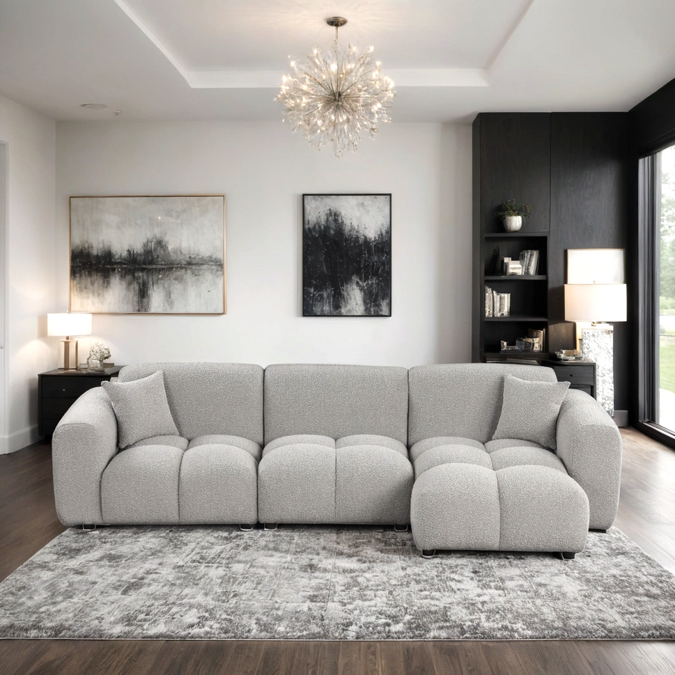 BELLA GREY SECTIONAL