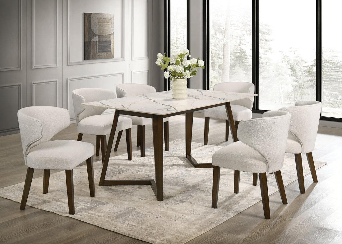 CAVA 10 DINING TABLE + 6 CHAIRS SET