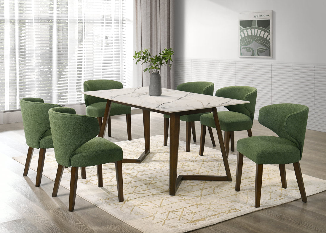 CAVA 20 DINING TABLE + 6 CHAIRS SET