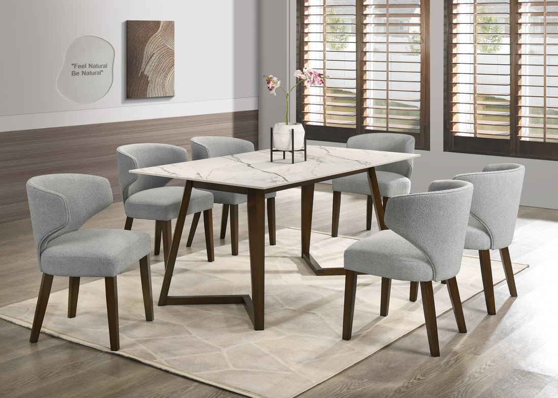 CAVA 30 DINING TABLE + 6 CHAIRS SET