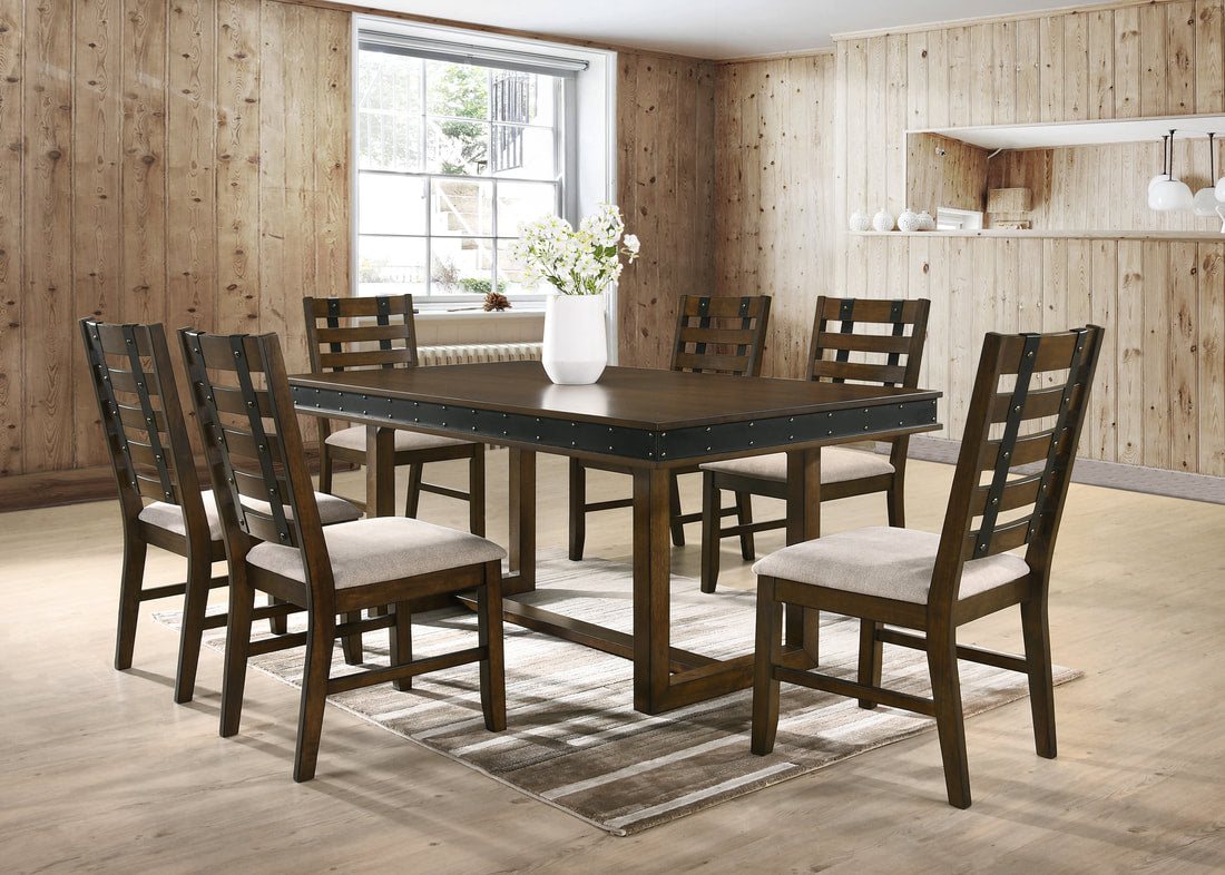 CHICAGO DINING SET WITH TABLE AND 6 CHAIRS