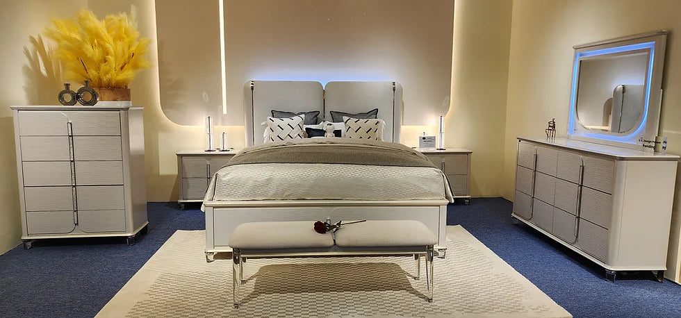 B6300 AMARA BEDROOM SET AVAILABLE IN QUEEN AND KING SIZES