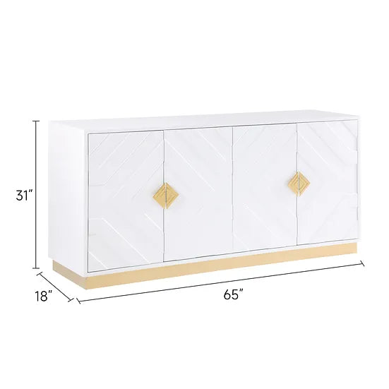 A-C13 PAROS CONSOLE WHITE