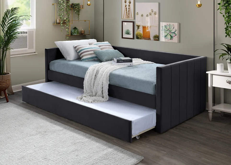 B9360 VIVI BLACK TWIN/TWIN DAYBED