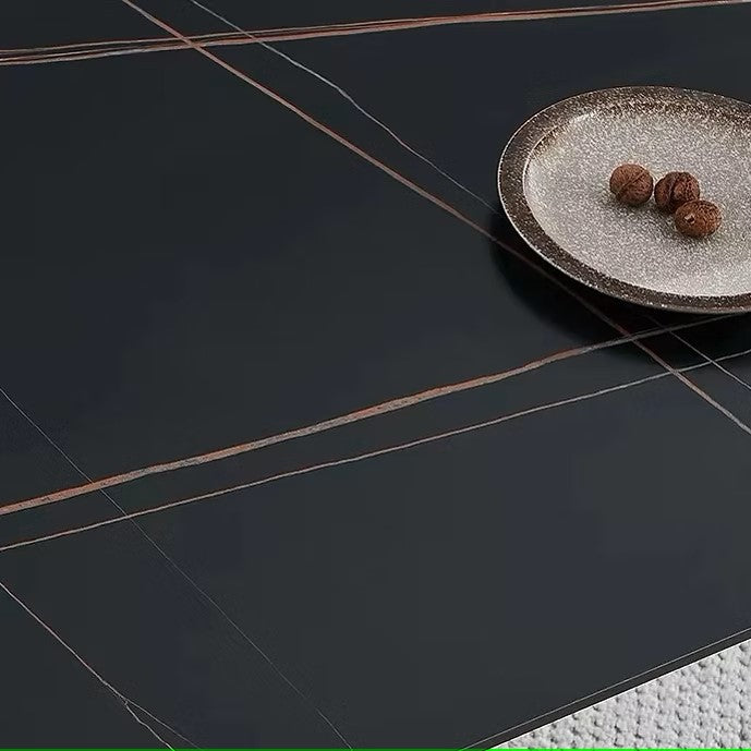 LEXI MATT BLACK 79" DINING TABLE - RANI CHAIRS CAN BE PURCHASED SEPERATELY