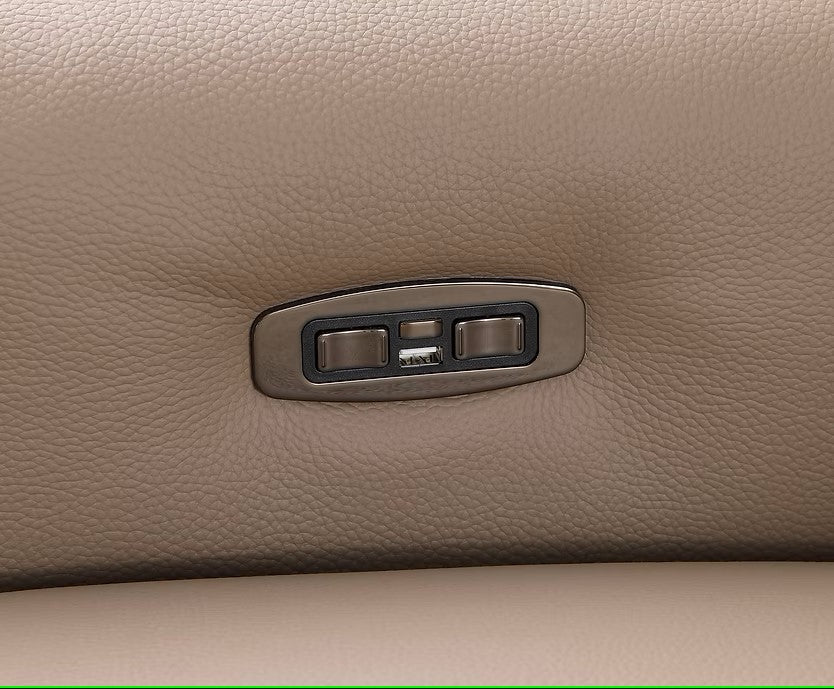 MI-1260 NEXUS BROWN 6PCS POWER SECTIONAL