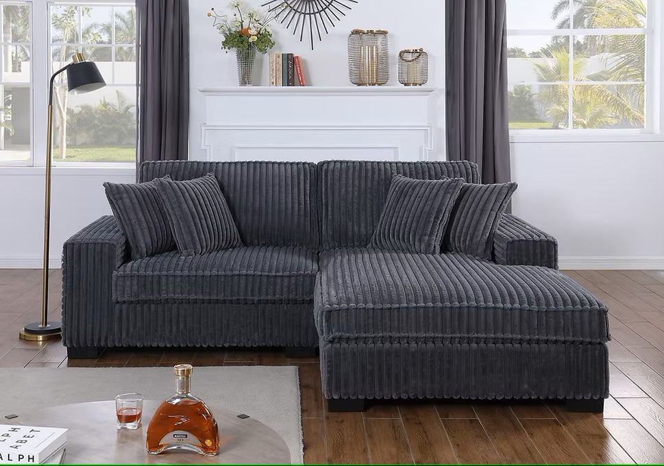 S860 COMFY II GREY 2 PIECE SECTIONAL