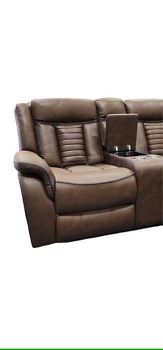 S4002 SAMUEL BROWN RECLINING SECTIONAL