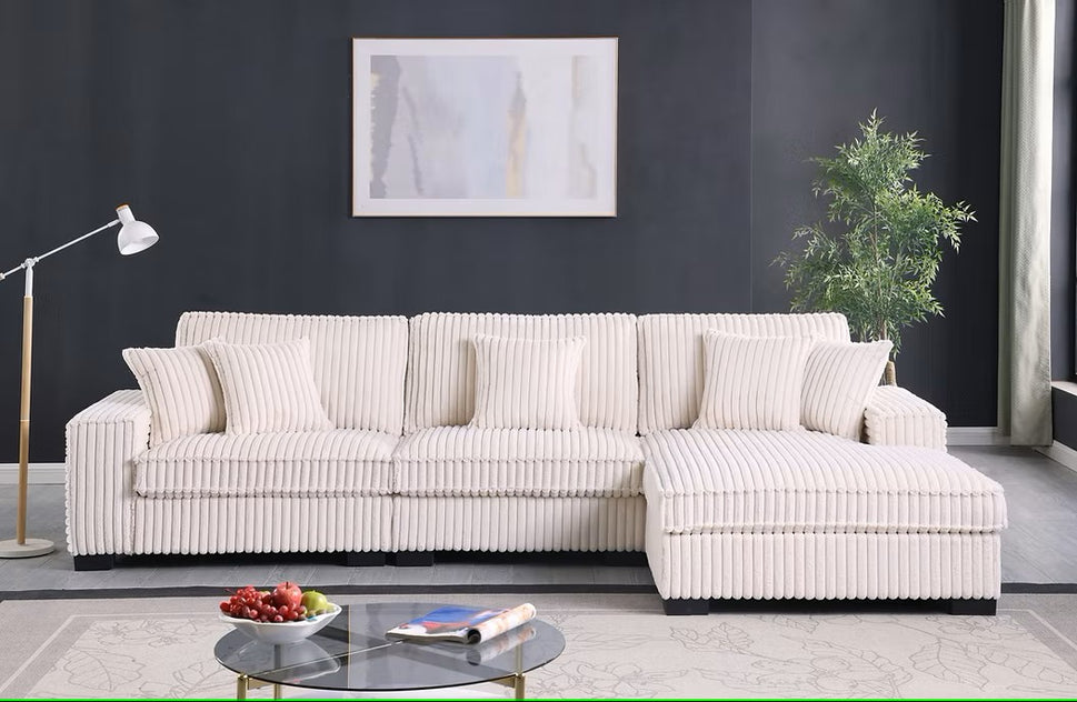 S860 COMFY II CREAM 3 PIECE SECTIONAL