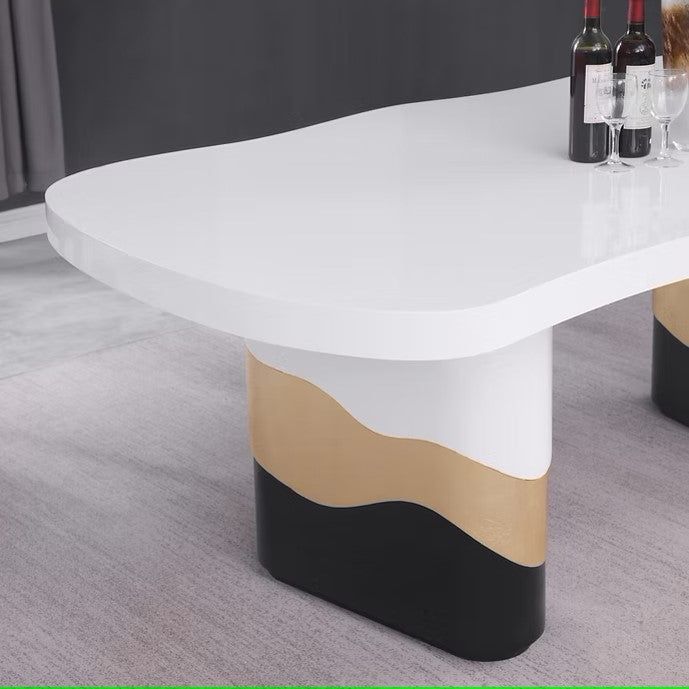 D910 ORION 82" DINING TABLE WITH 6 CHAIRS