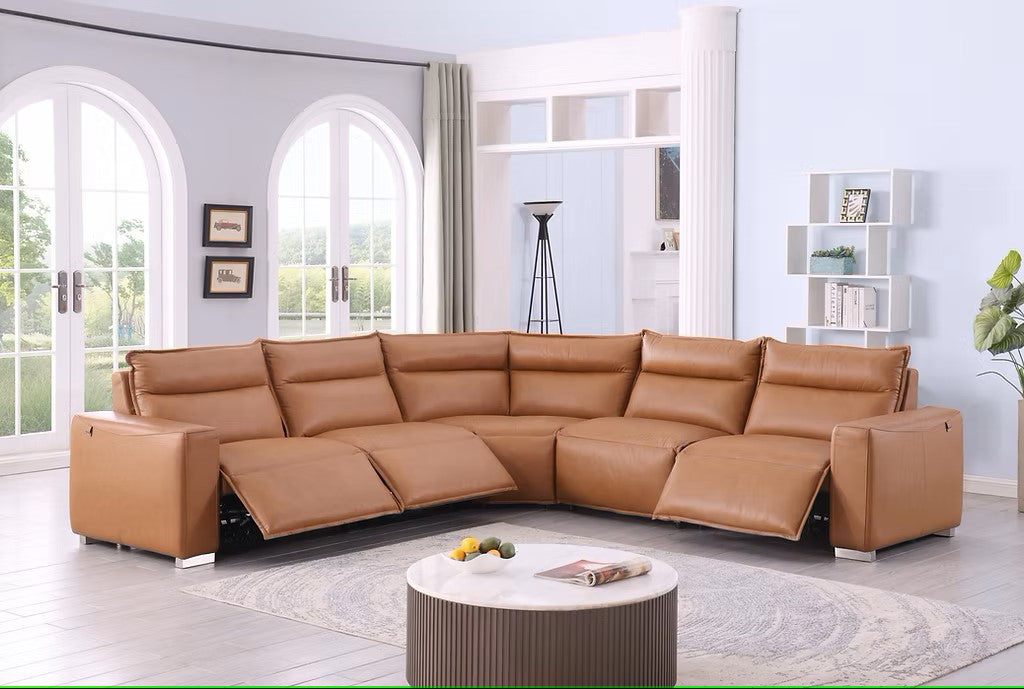 MI-1235 SIERRA CAMEL 5PCS POWER SECTIONAL