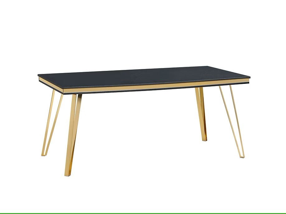 D9050 MIDNIGHT 7 PC DINING SET INCLUDES TABLE WITH 6 CHAIRS