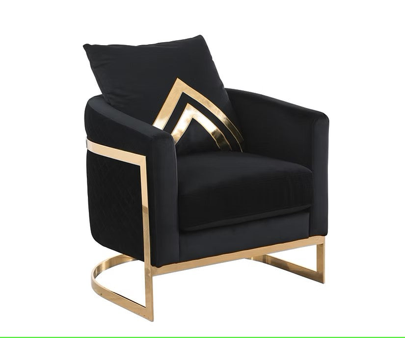 S1300 VISTA BONITA BLACK LIVING ROOM SET AVAILABLE AS 2 PIECE OR 3 PIECE SET