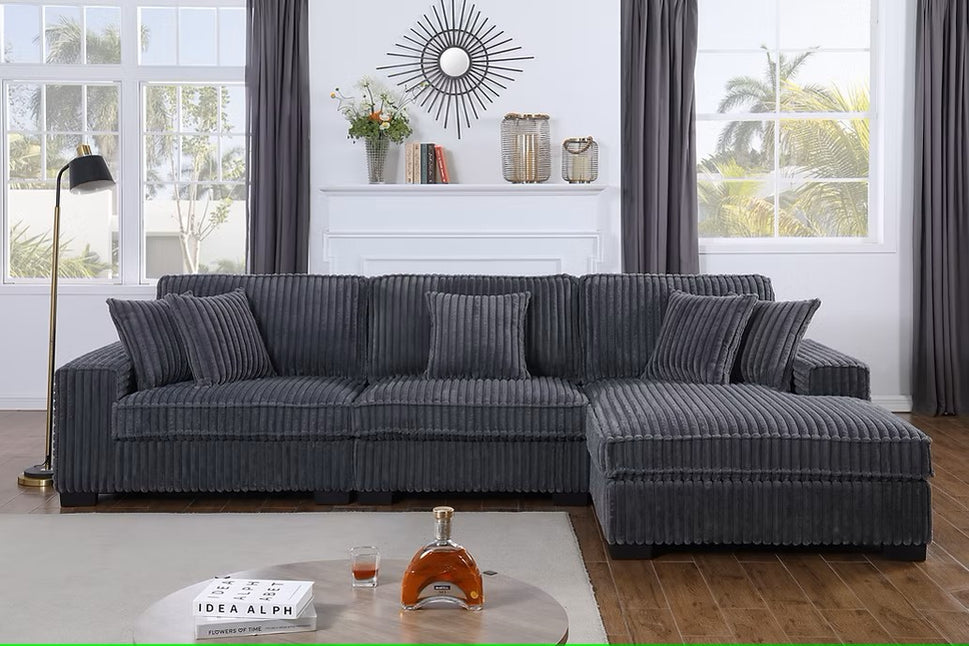 S860 COMFY II GREY 3 PIECE SECTIONAL
